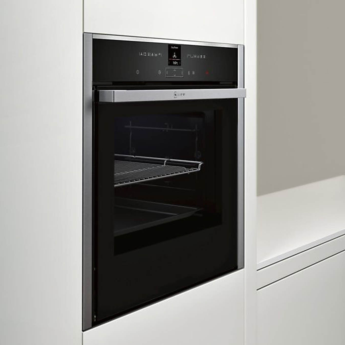Neff Single Oven Built-in 71L Electric B57CR22N0B Pyrolytic Slide And Hide - Image 7