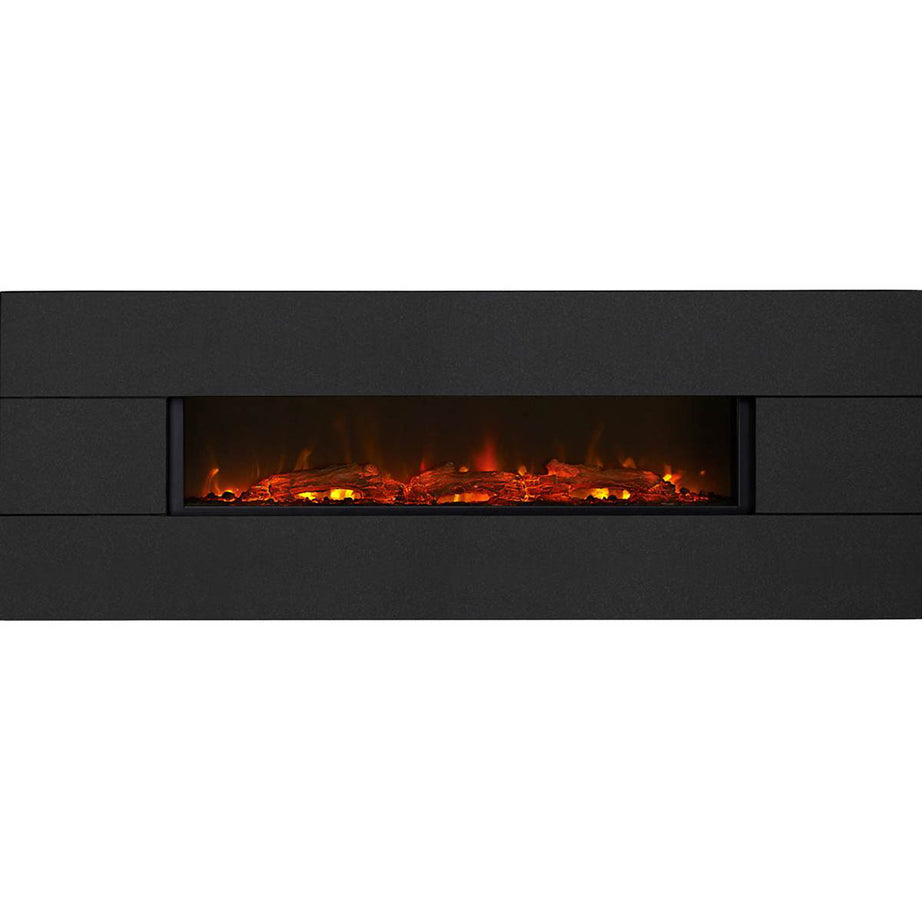 Focal Point Electric Fire 1.5kW Wall Mounted Realistic Flame Fireplace Remote - Image 1