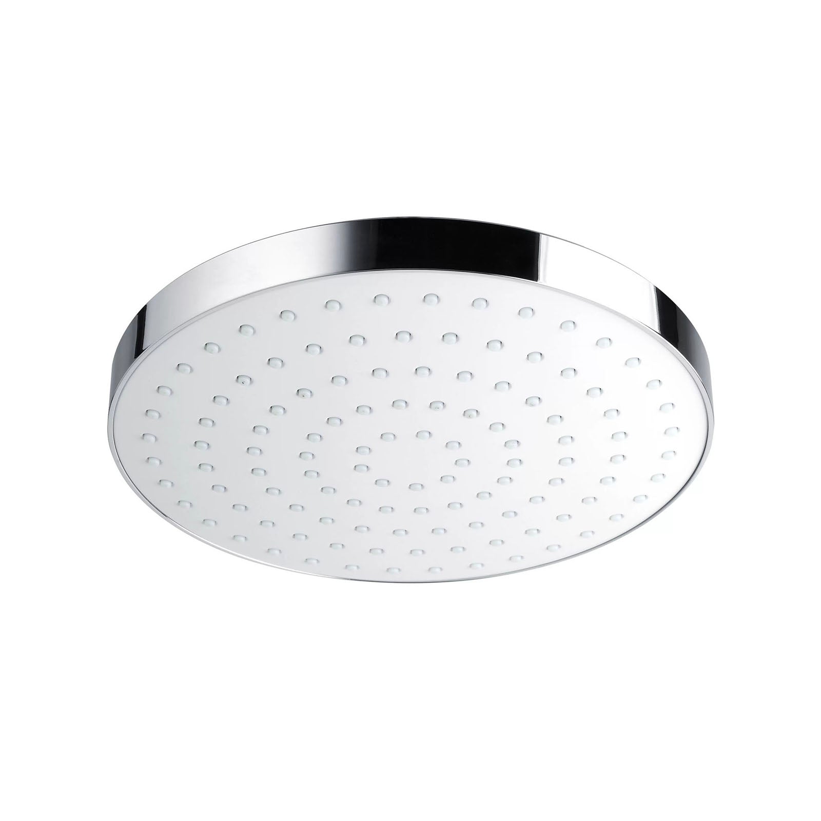 Mira Electric Shower 10.8kW Silver Single Spray Pattern Twin Round Head Bathroom - Image 2