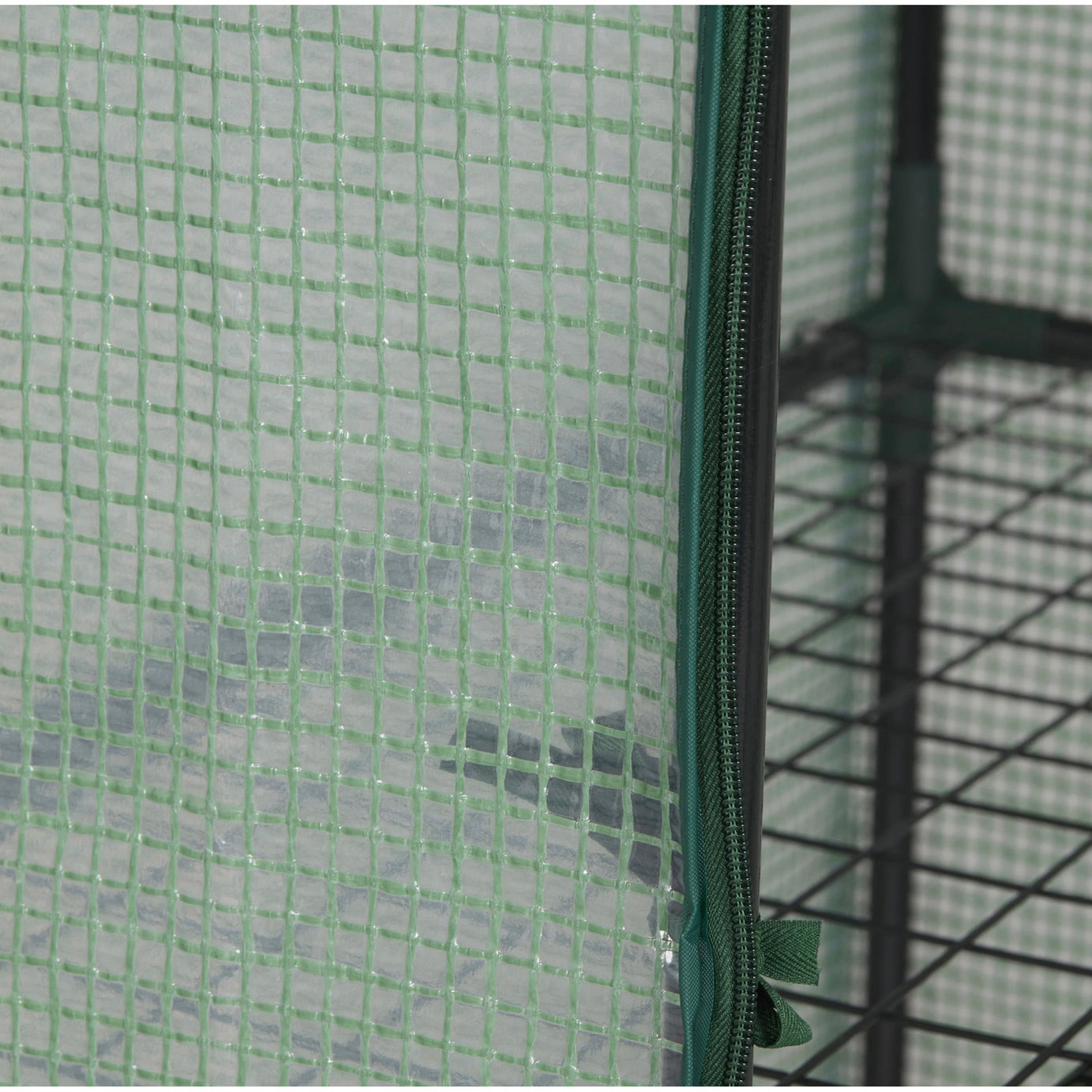 Greenhouse Plastic Covers Frame Garden Plant Grow Storage Shelves Waterproof - Image 4