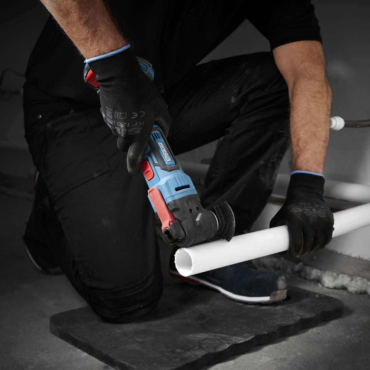 Erbauer Multi Tool Cordless EMT12-Li 12V EXT Lightweight Compact - Body Only - Image 3