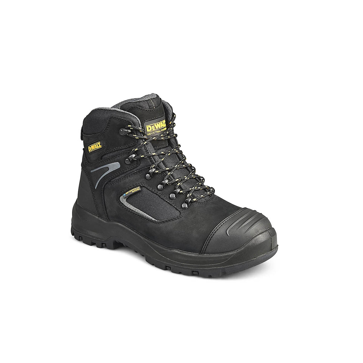 DeWalt Dover Hiker Boots Black Safety Work Footwear Shoes Size 10 - Image 2