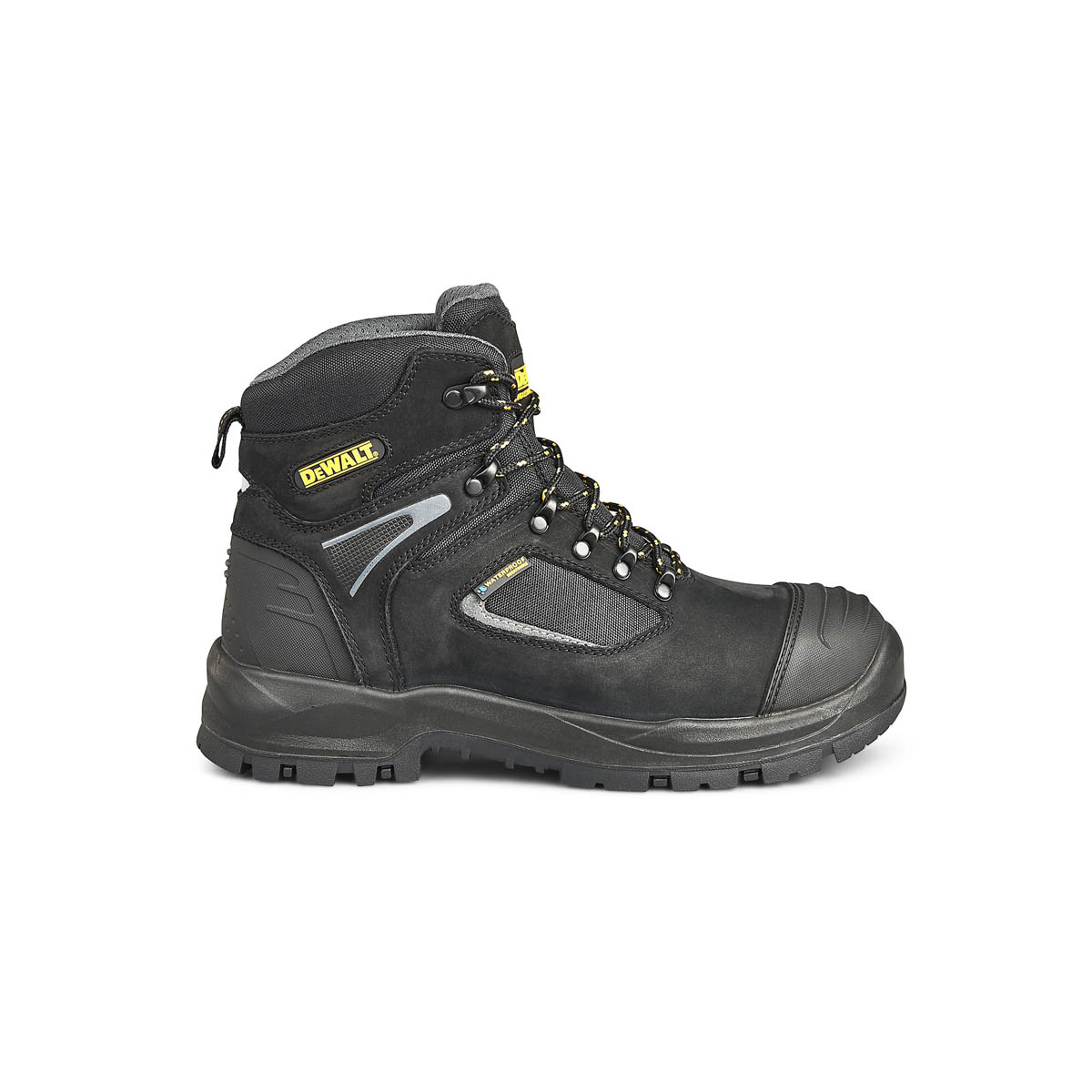 DeWalt Safety Hiker Boots Mens Wide Fit Waterproof Work Shoes Steel Toe Size 9 - Image 2