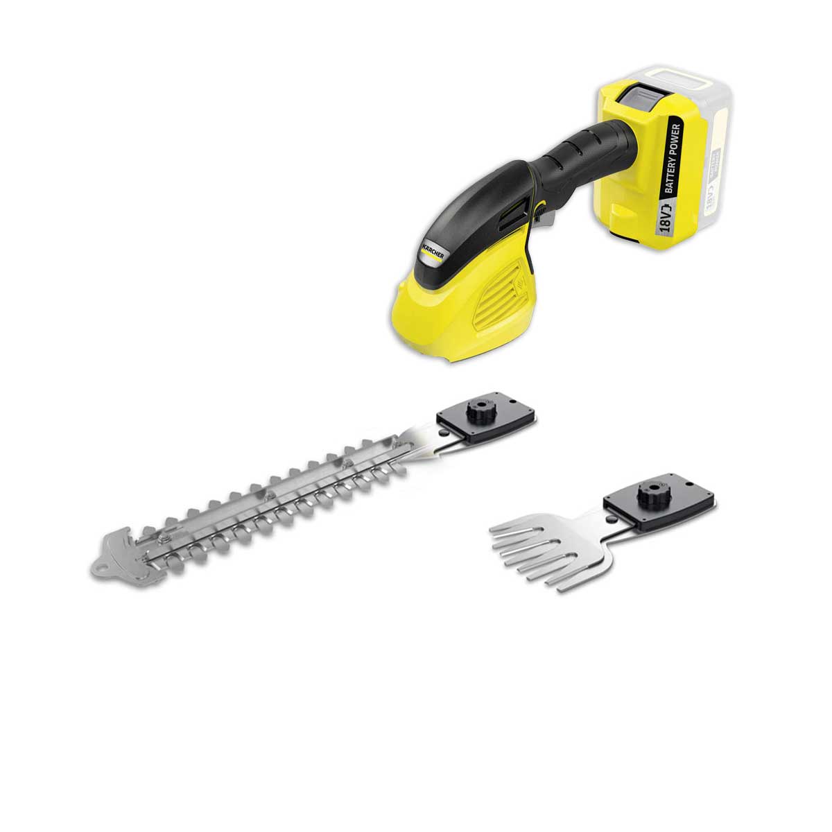 Karcher Hedge Trimmer GSH 18-20 Grass Shear Cordless Compact 18V 200mm Body Only - Image 1