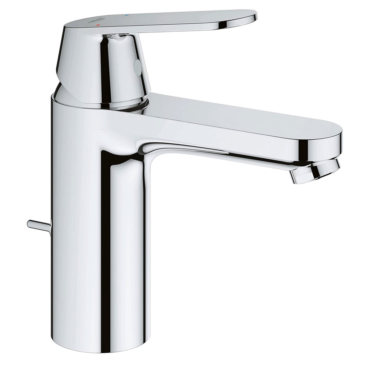 Grohe Eurosmart Cloakroom Basin Wall Mounted 59.5cm White Gloss - Image 2
