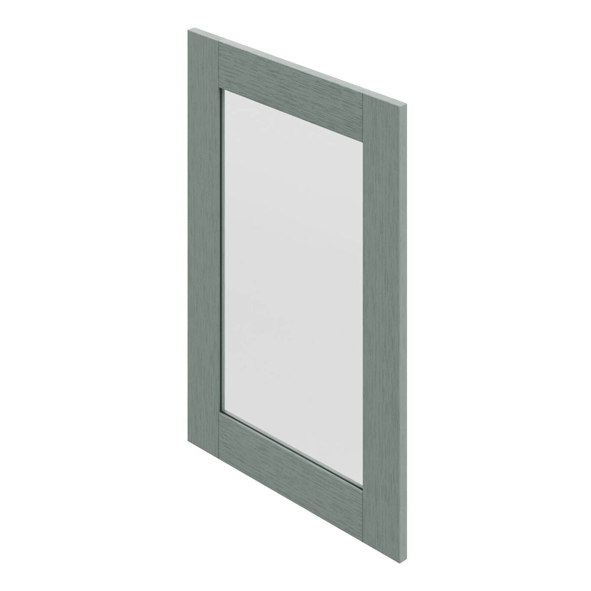 Kitchen Cabinet Door Alpinia Reed Green Wood Effect Shaker Glazed W50xH71.5cm - Image 4