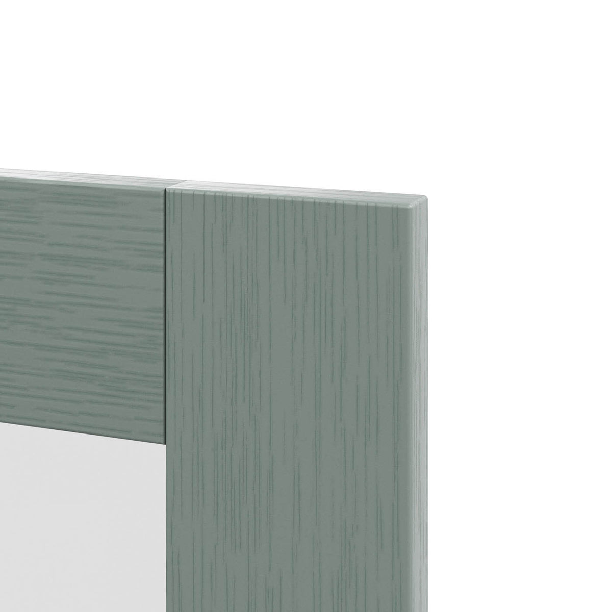 Kitchen Cabinet Door Alpinia Reed Green Wood Effect Shaker Glazed W50xH71.5cm - Image 5