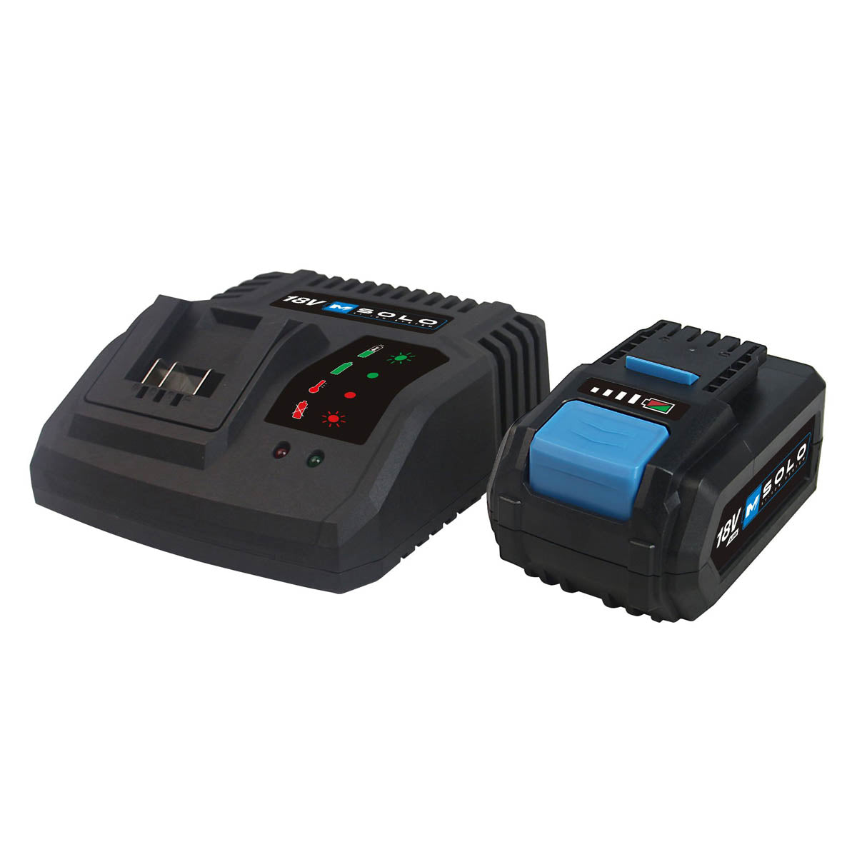 Mac Allister Solo Battery And Charger Fast 18V 5Ah Li-ion Capacity Indicator 4A - Image 1