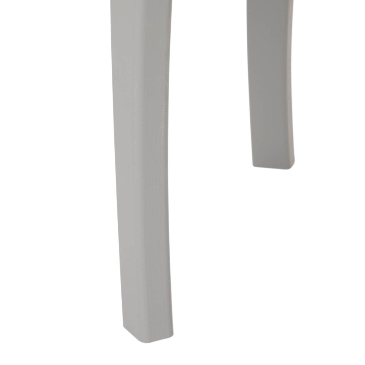 Lautner Bedside Table 1 Drawer Satin Grey French Style MDF (H)550(W)450(D)353mm - Image 8