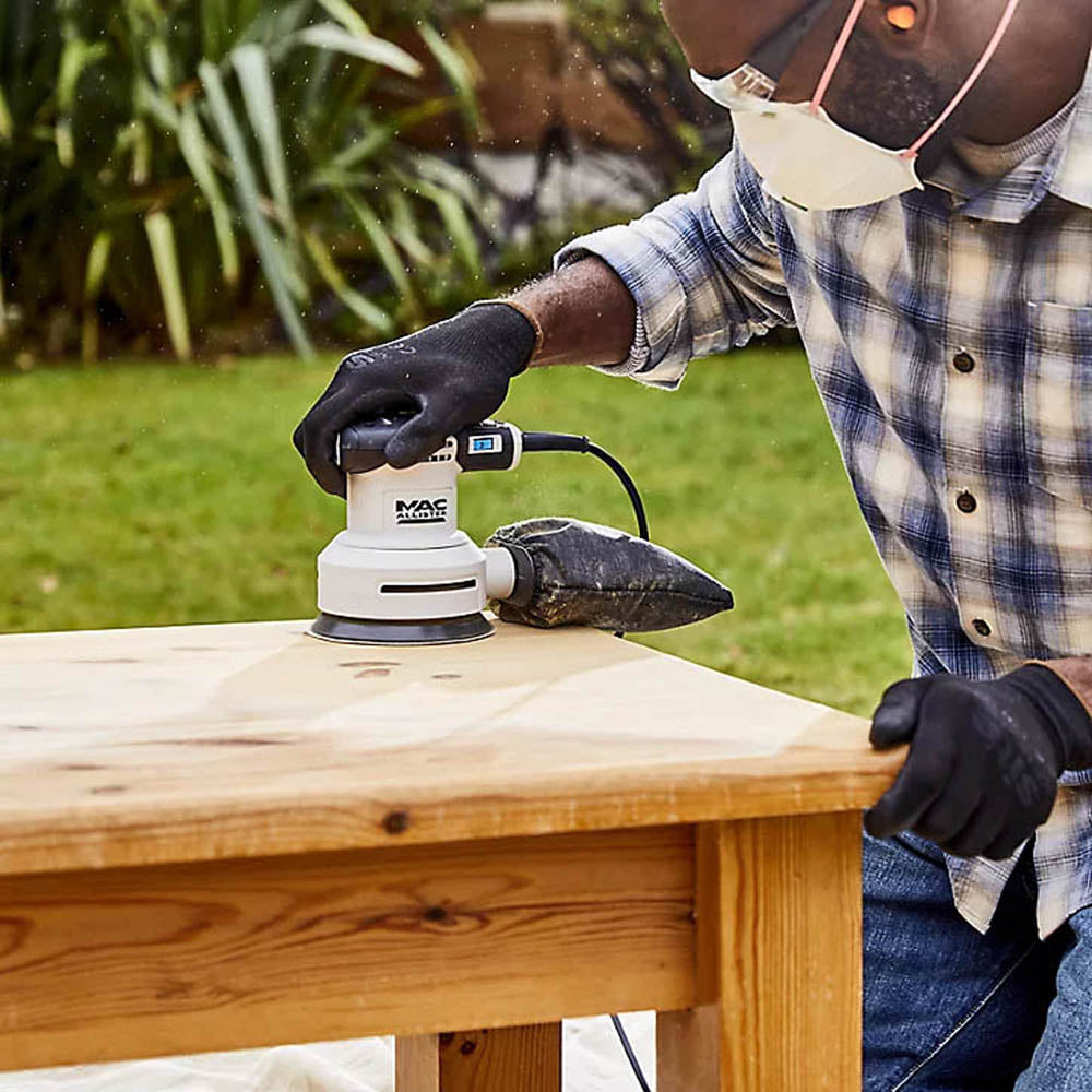 Mac Allister Orbit Sander Random Electric MROS300 Soft Grip Ergonomic 300W - Image 2
