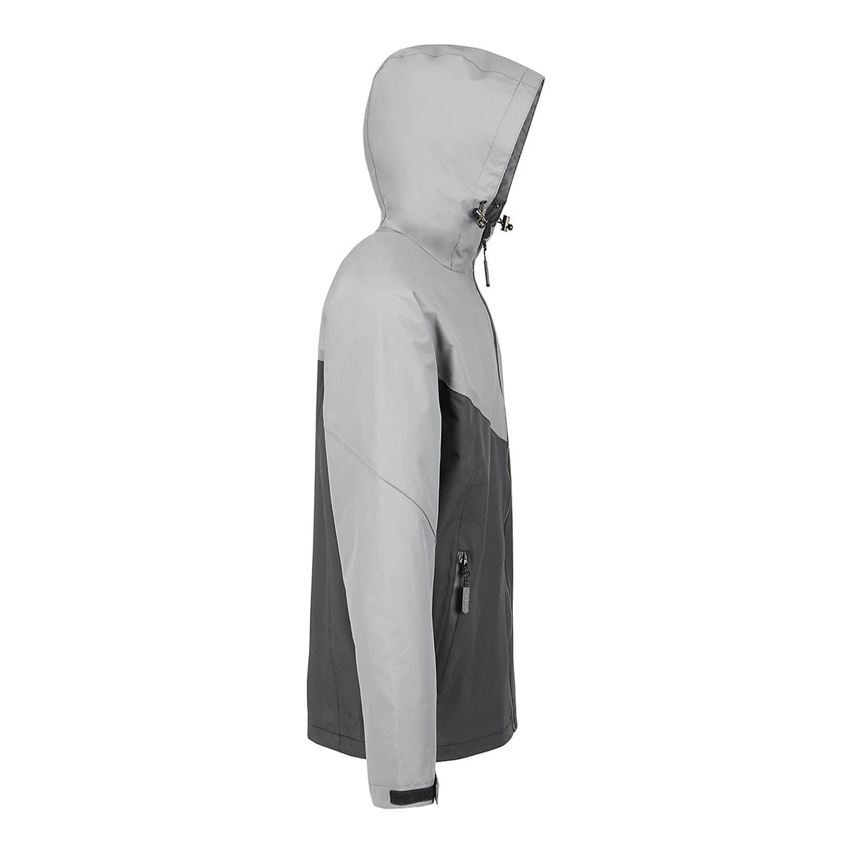 Site Work Jacket Black Grey Medium Hooded Heavy Duty Workwear Messner - Image 5