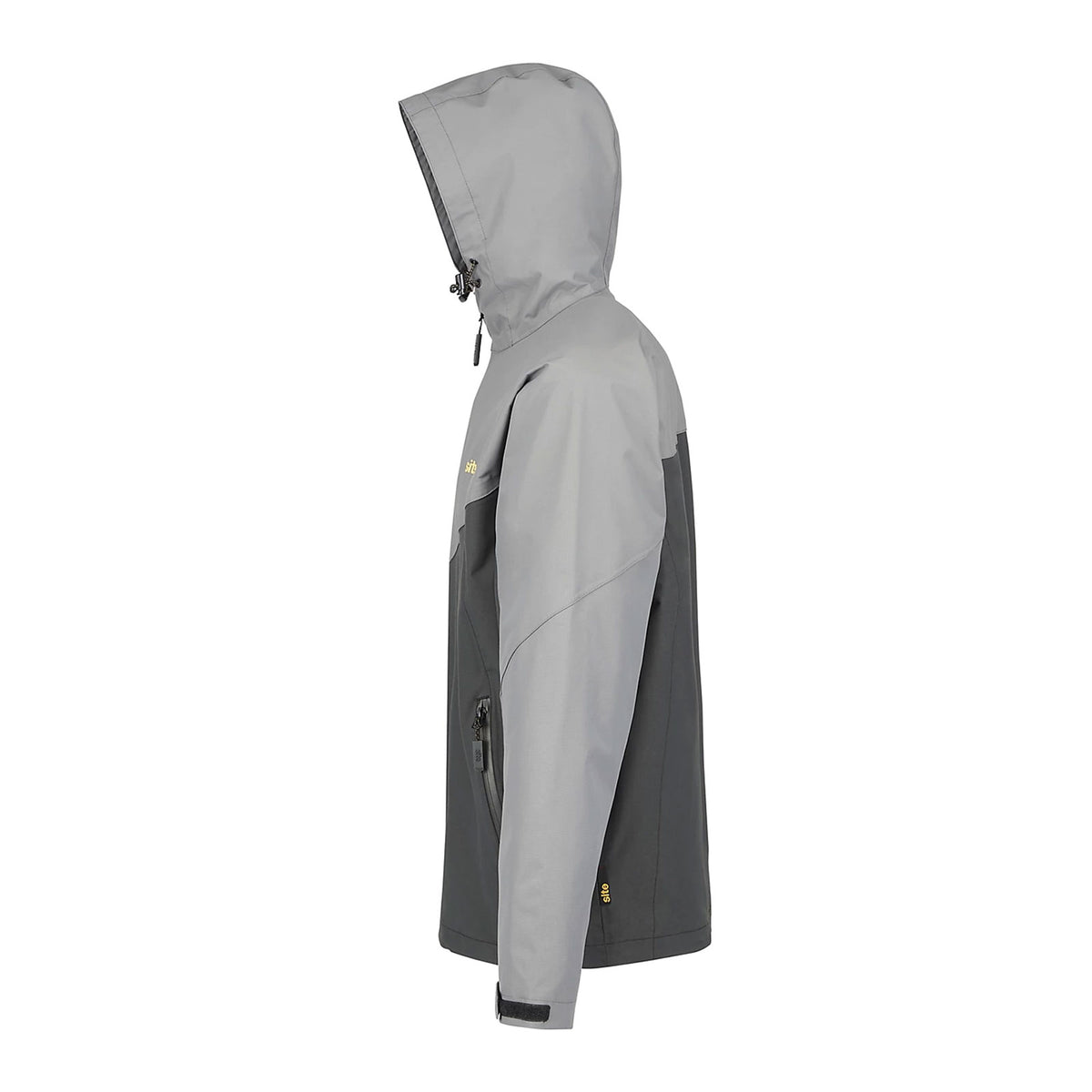 Site Messner Work Jacket Black Grey XL Full Zip Heavy Duty Trade Jacket - Image 4