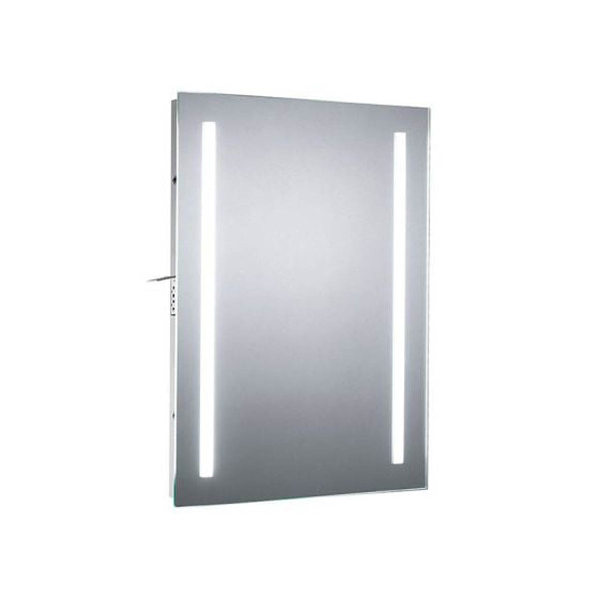 Sensio Bathroom LED Mirror Illuminated Wall-Mounted Rectangular (H)70 (W)50cm - Image 1