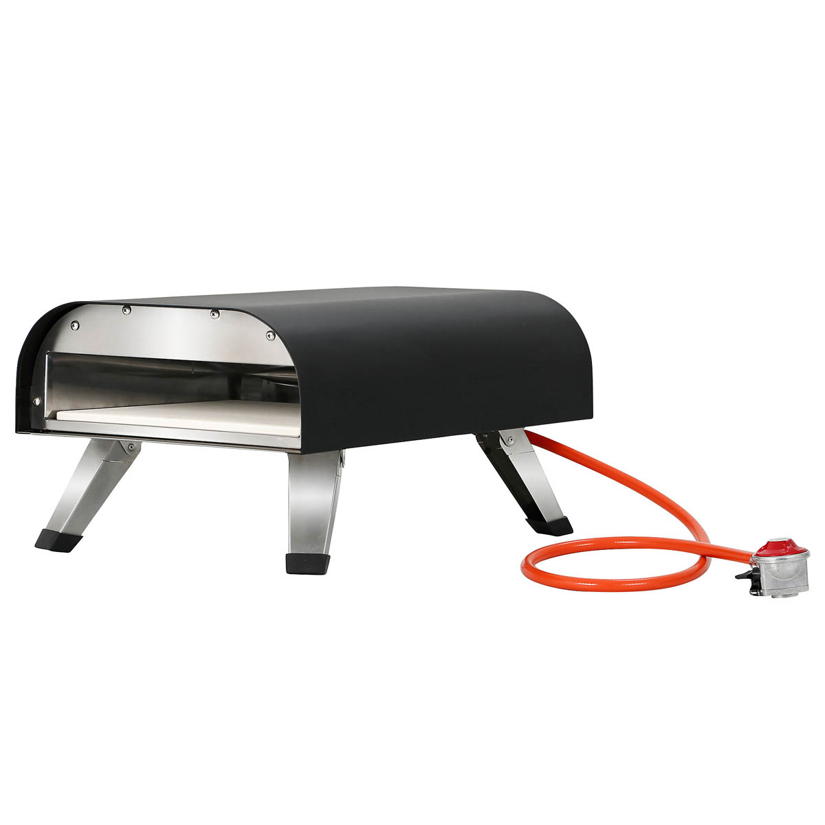Gas Pizza Oven Outdoor Portable Freestanding Compact Steel Garden Modern - Image 3