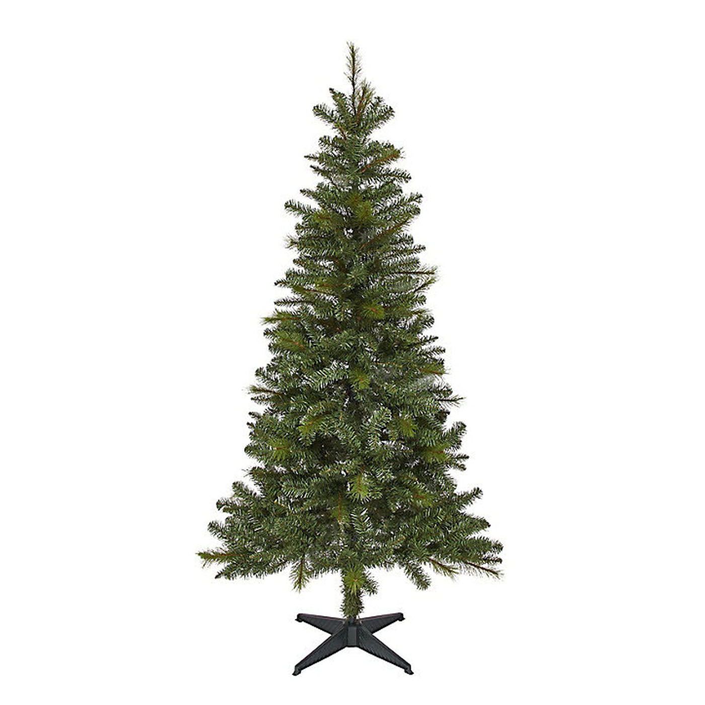 Christmas Tree Artificial 6Ft Natural Look Green Home Decoration Hooked Branches - Image 2