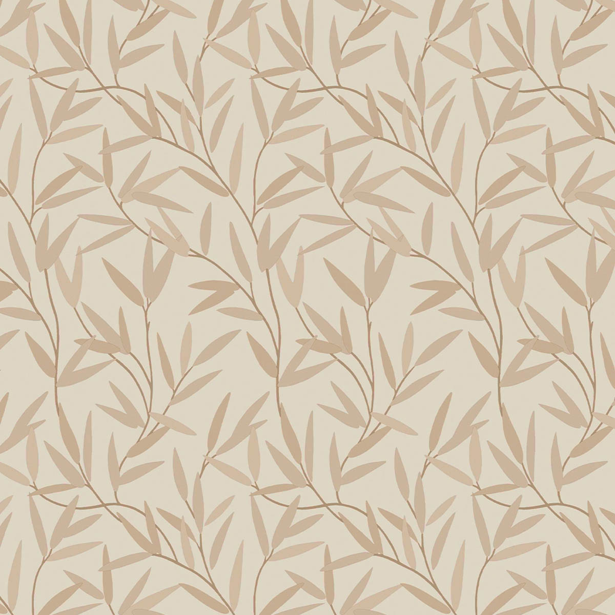Laura Ashley Wallpaper Willow Neutral Leaf Smooth Matt Living Room Bedroom - Image 1