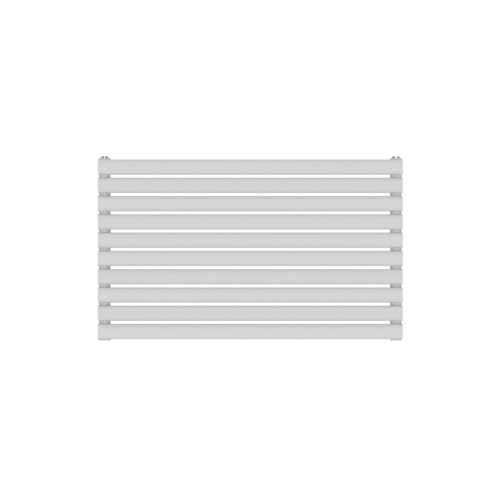 Designer Radiator White Steel Thermodynamic Horizontal 2189BTU H60xW100cm - Image 2