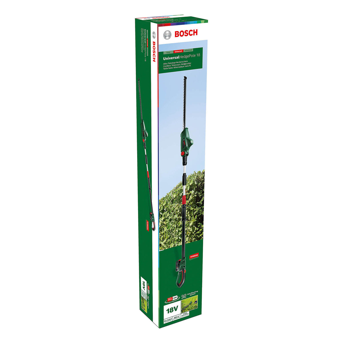 Bosch Hedge Trimmer Cordless 18V Li-Ion UniversalHedgePole18 430mm Body Only - Image 2