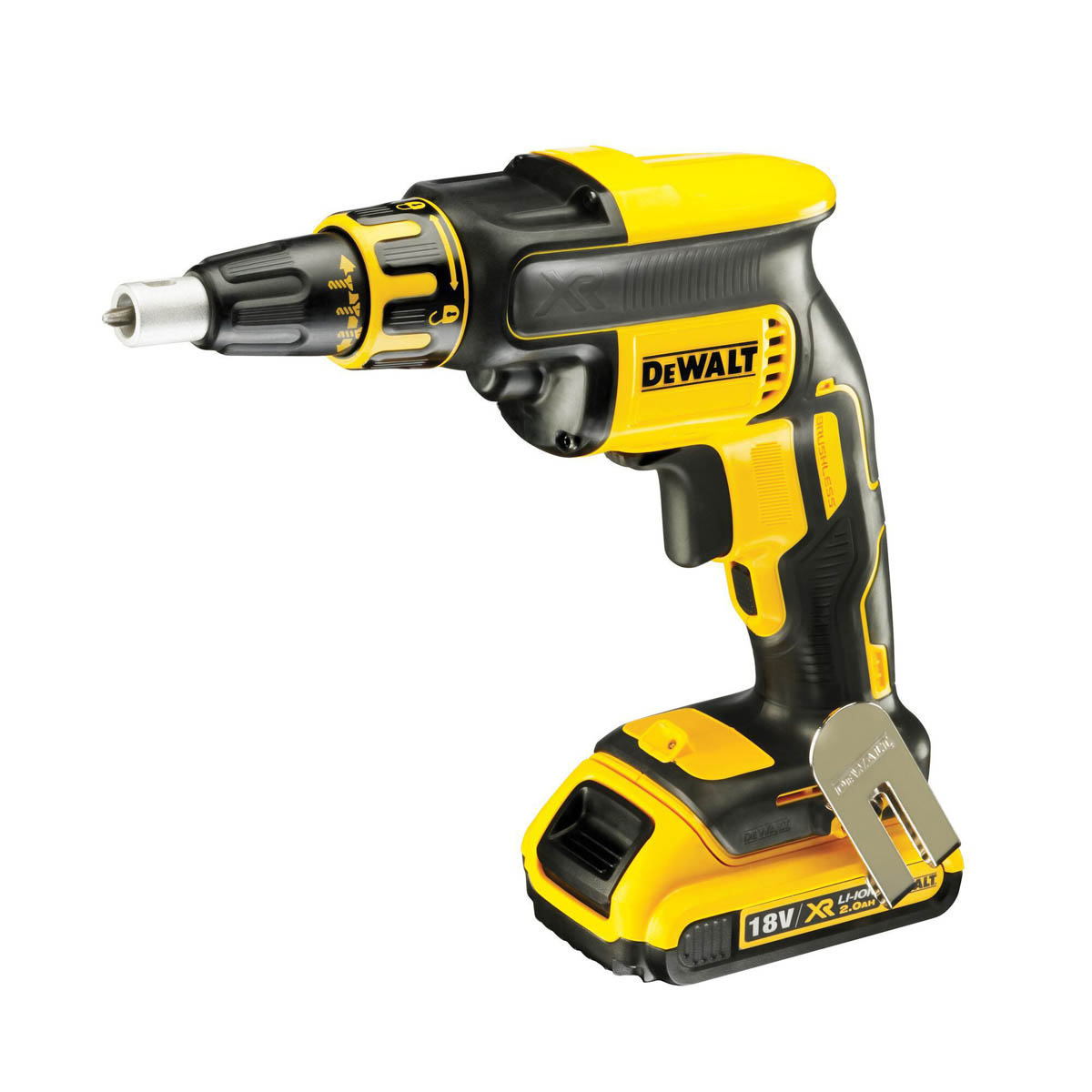 DeWalt Drywall Screwdriver Cordless DCF620P2K-GB Brushless 18V 2 x 5Ah XR Li-Ion - Image 1