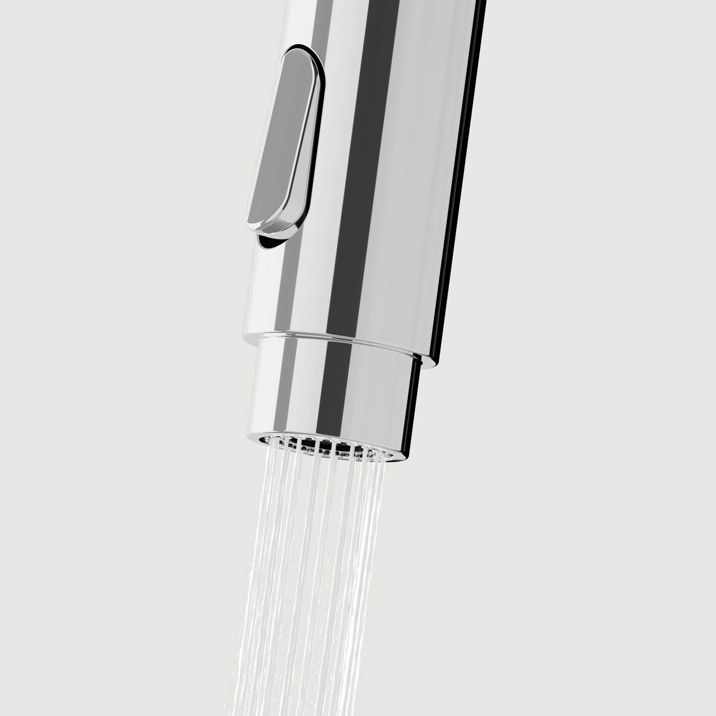 Kitchen Sink Sensor Tap Mixer Chrome Pull Out Swivel Spout Modern Faucet - Image 3