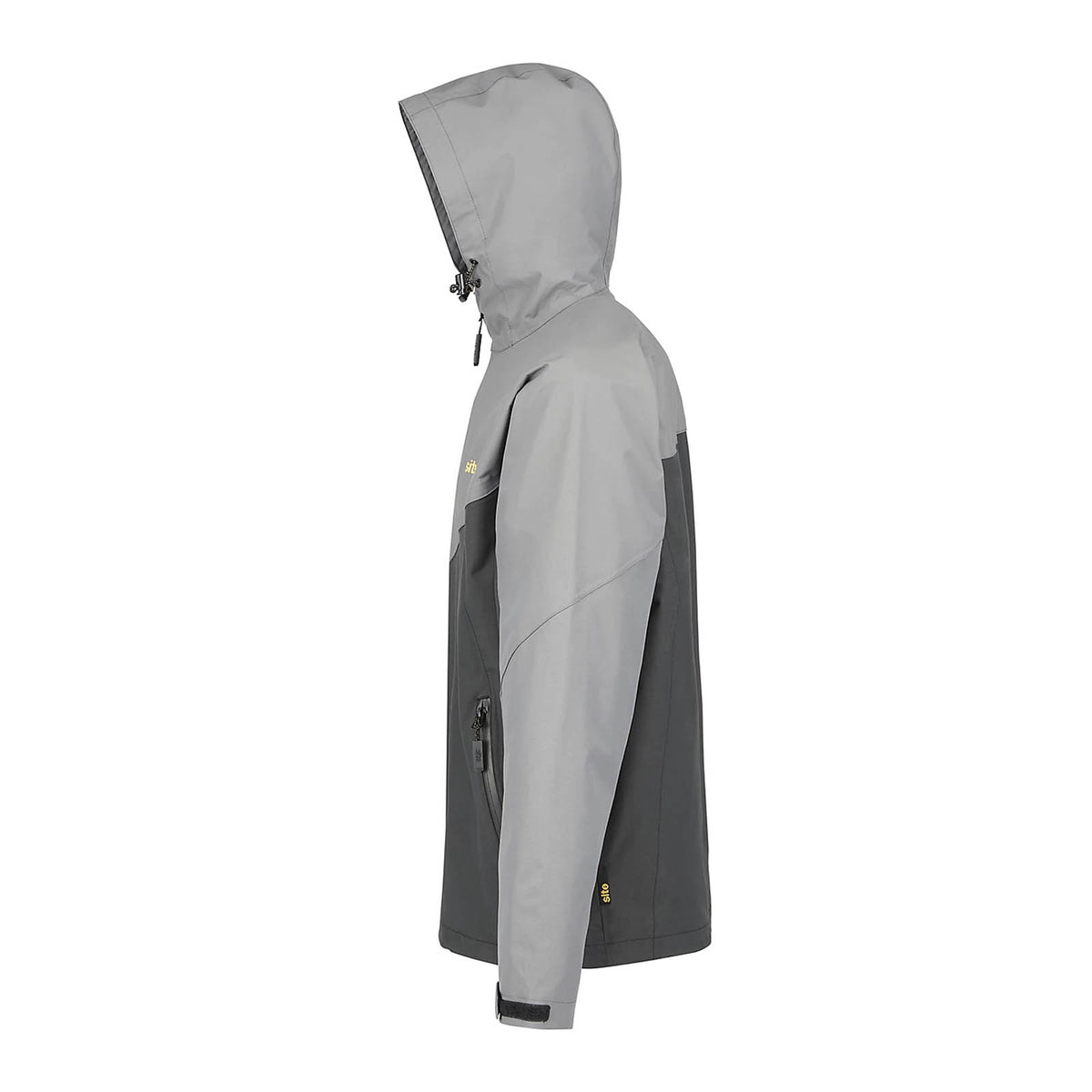 Site Messner Work Jacket Black Grey Large Heavy Duty Workwear - Image 4
