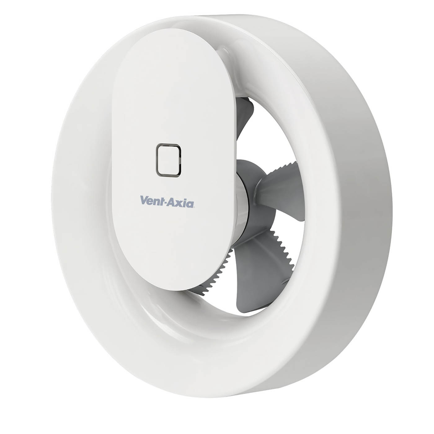 Vent-Axia Bathroom Smart Extractor Fan Svara Lo-Carbon 409802 (Dia)99mm - Image 1