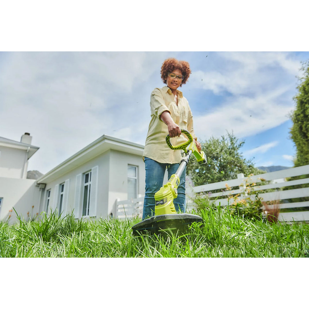 Ryobi ONE+ OLT1832 18V Cordless Grass Line Trimmer 25-30cm Bare Tool - Image 6