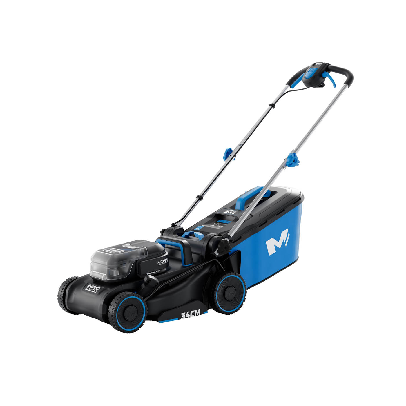 Mac Allister Lawnmower Cordless 18V 5Ah Li-ion MCI1189LWM 34cm Grass Cutter - Image 1