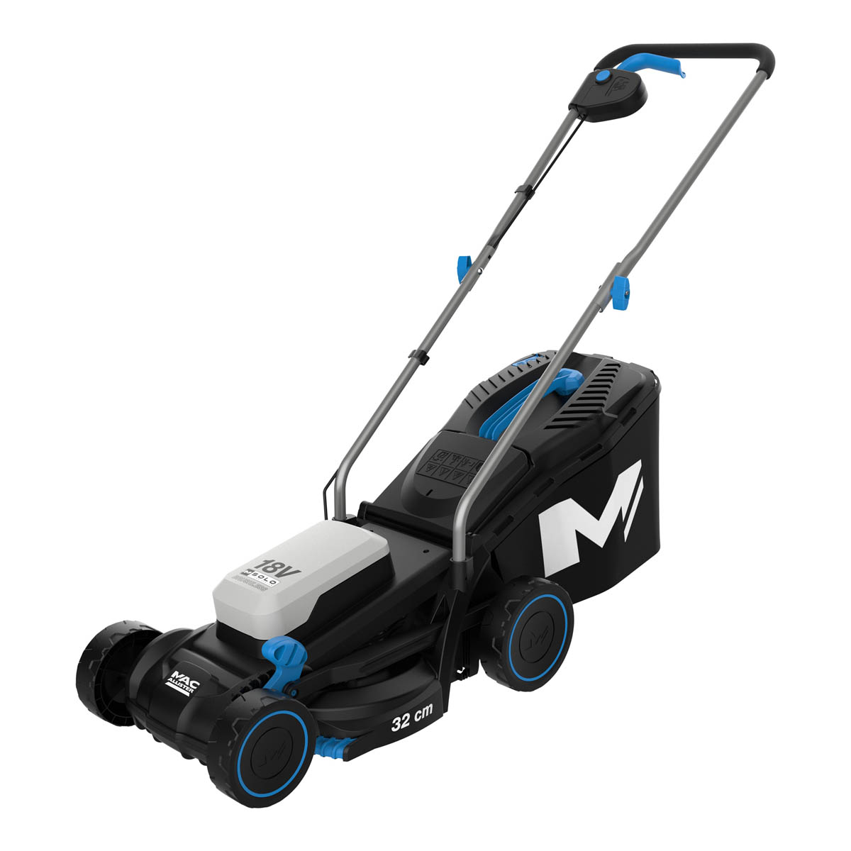 Mac Allister Lawnmower Cordless 18V 5Ah Li-ion MCI1134LWM/MCI1135LWM 30L Cutter - Image 2