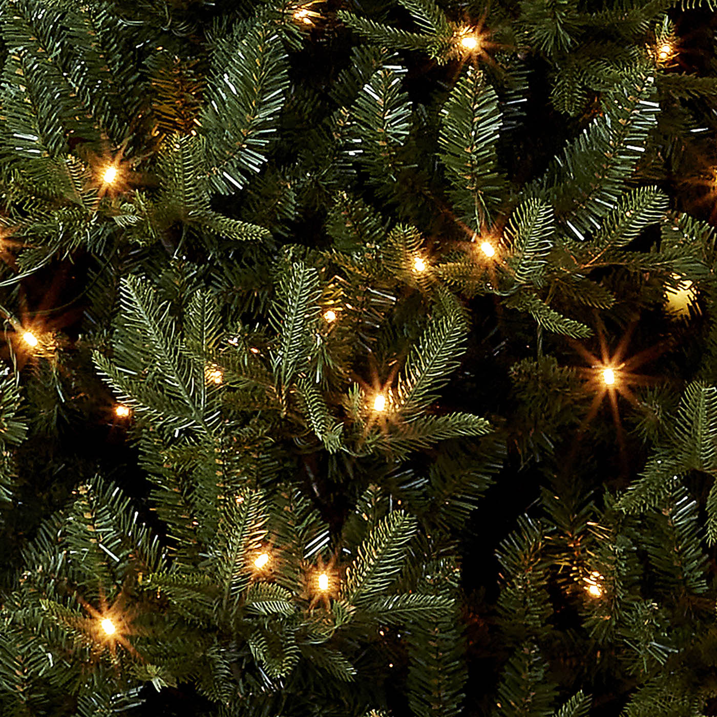 Christmas Tree Green Pre-lit Artificial Full Fraser Fir Warm White Indoor 6ft - Image 10