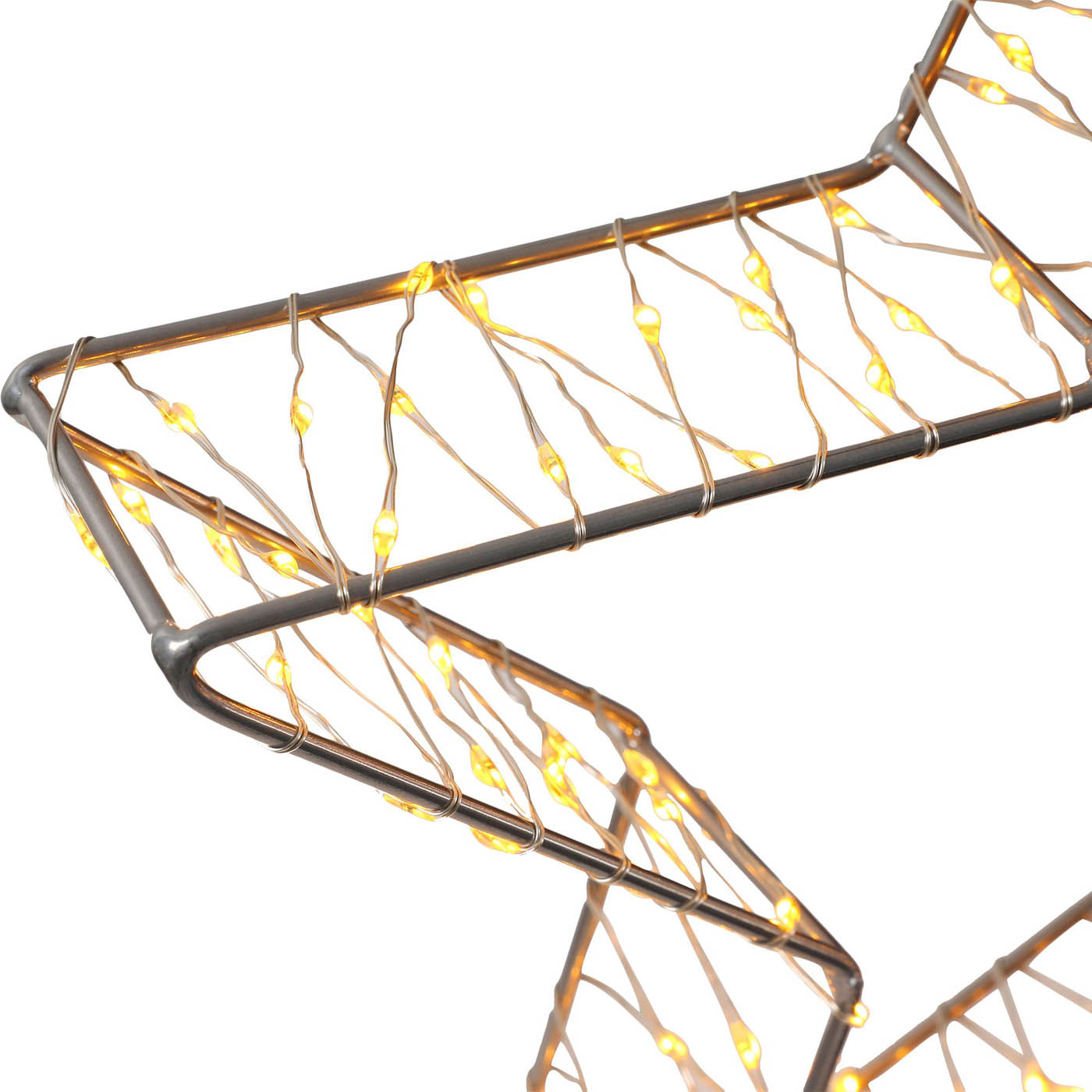 LED Stars Christmas Silhouette Ice And Warm White Timer Indoor Outdoor Home - Image 5