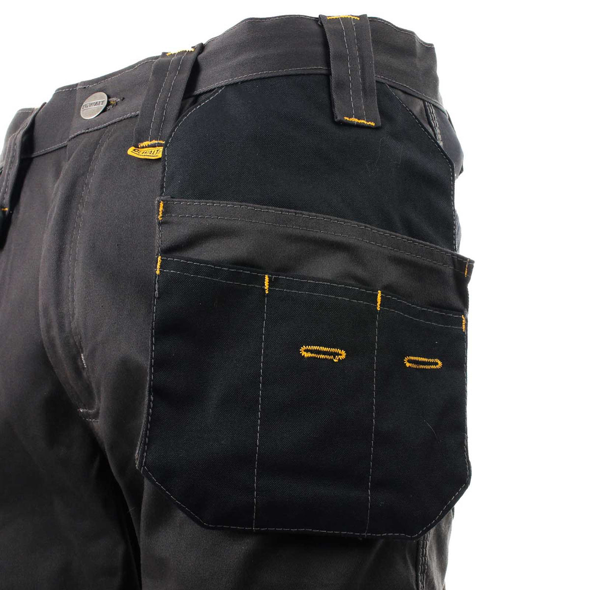 DeWalt Chester Black & grey Men's Holster pocket trousers, W40" L29" - Image 4