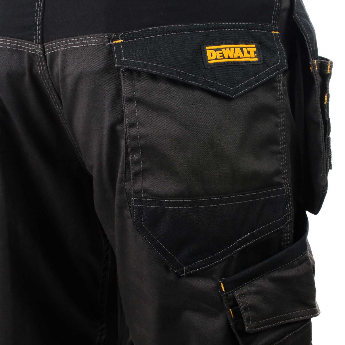 DeWalt Chester Black & grey Men's Holster pocket trousers, W40" L29" - Image 7