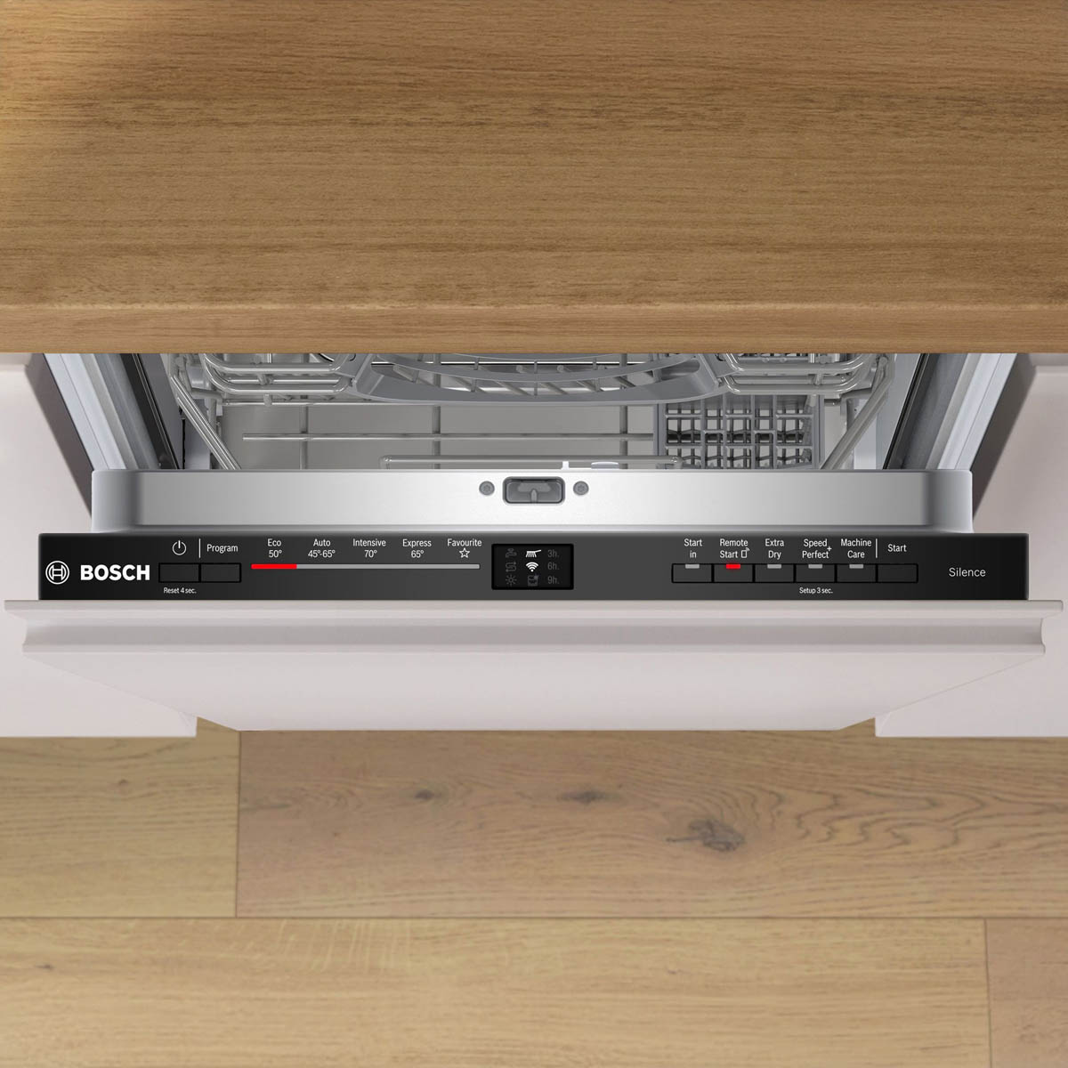 Bosch Integrated Slimline Dishwasher SPV2HKX42G White - Image 7