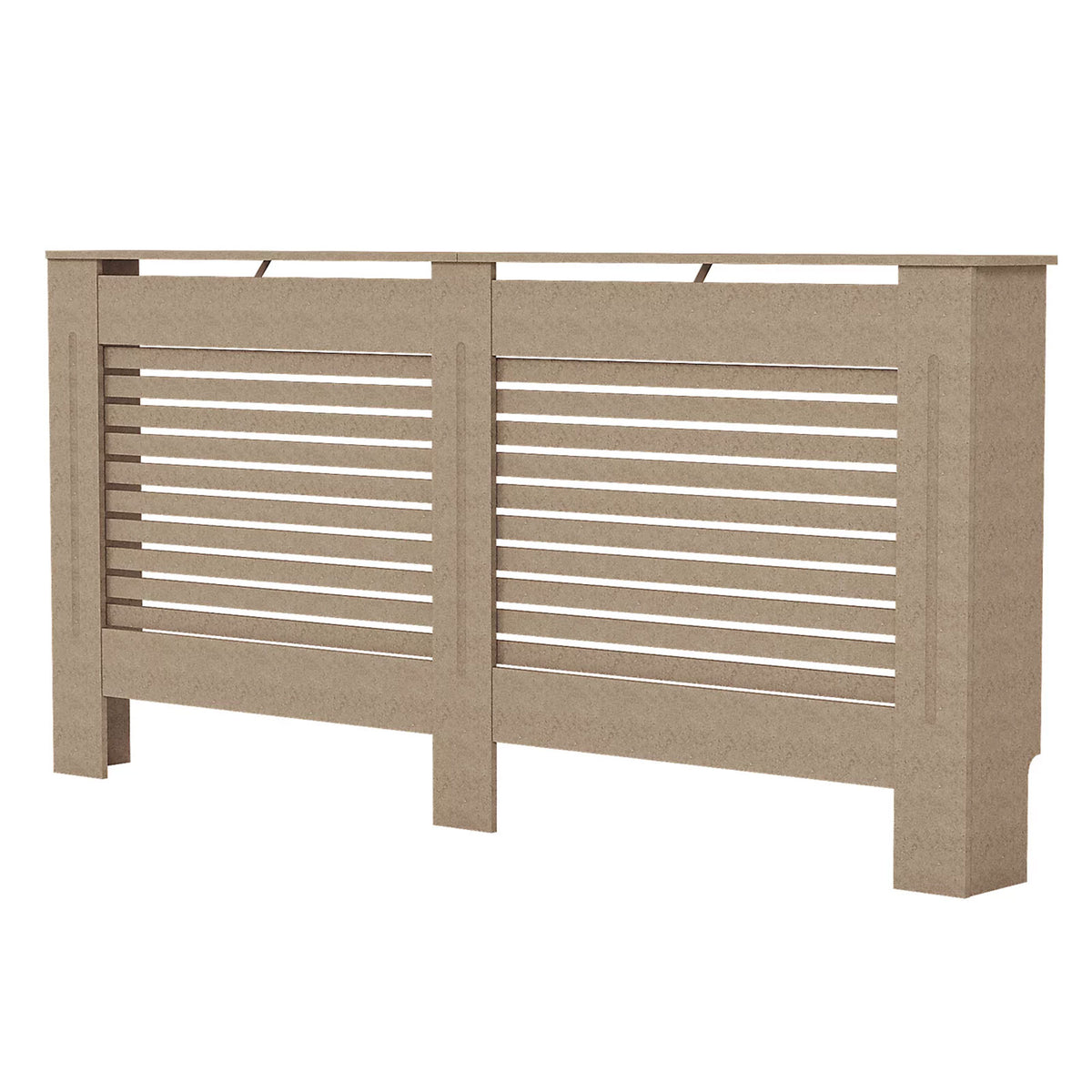 Lassic Willbourne Large Horizontal Slat Radiator Cover 1720mm MDF - Image 1