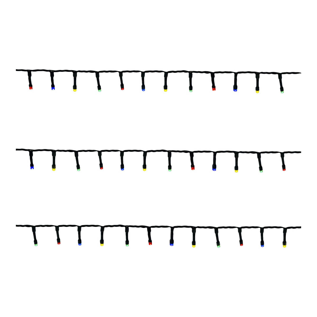 610 Christmas String Lights 1500 LED Multicolour 8 Functions Indoor 44.9m - Image 5