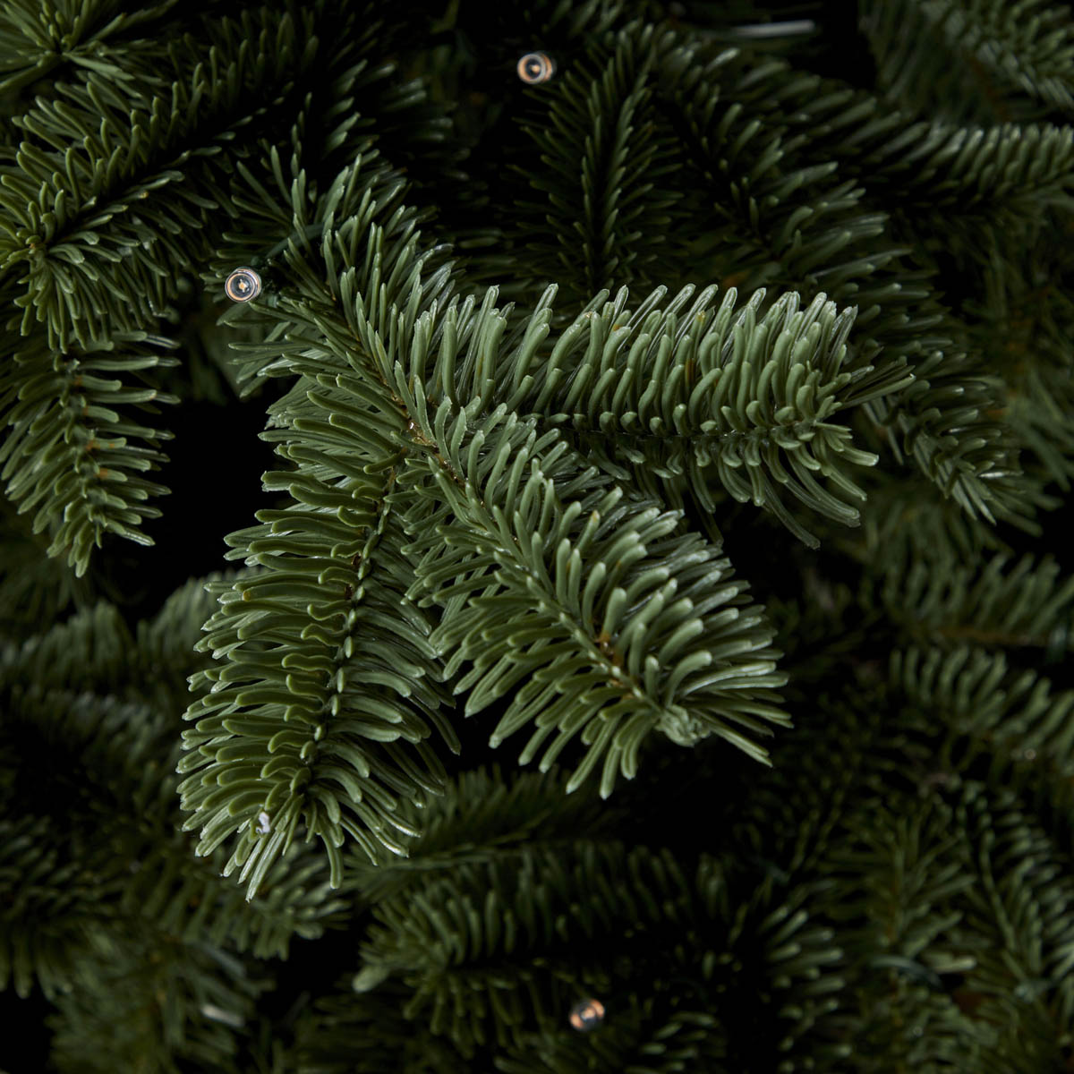 Christmas Tree 7ft Green LED Pre Lit Artificial Warm White Full Nordmann Indoor - Image 8