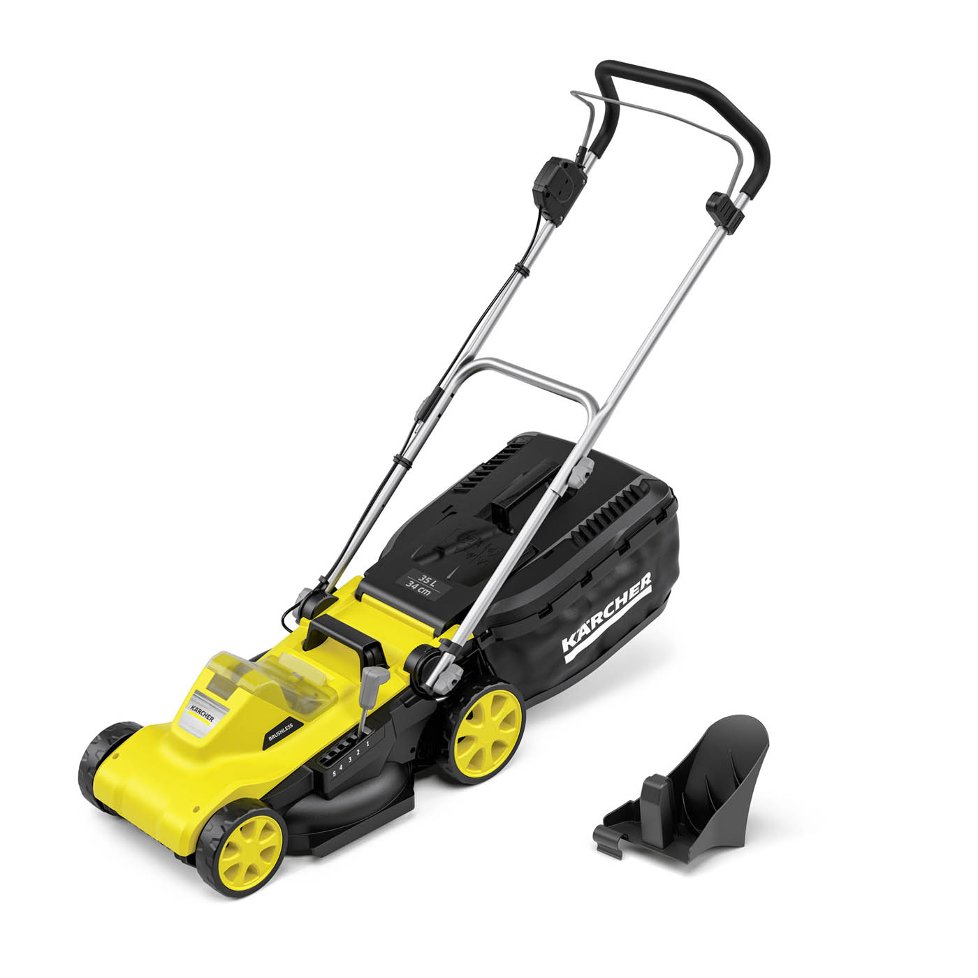 Karcher Lawnmower LMO 3-18 Cordless 18V 5Ah Li-Ion 34cm Garden Grass Cutter - Image 7