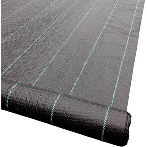 Weed Control Fabric Ground Cover Heavy Duty Landscape Weatherproof 2mx50m Roll - Image 1