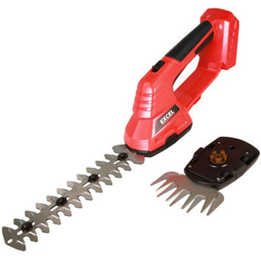 Excel 18V 200mm Hedge Trimmer Cutter & Grass Shear 2-In-1 Body Only (No Battery & Charger) - Image 1