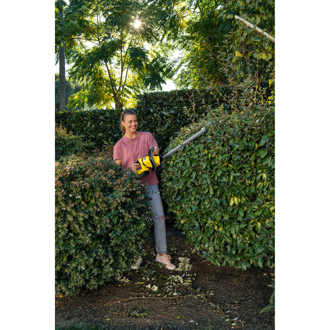 Karcher Hedge Trimmer Cordless HGE 18-50 Rotating Handle 2.5/5 Ah18 V Body Only - Image 8