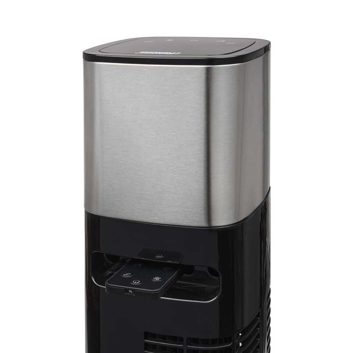 Princess Tower Fan Smart Black Portable Cooler Remote Modern 3 Speed Modern 50W - Image 4