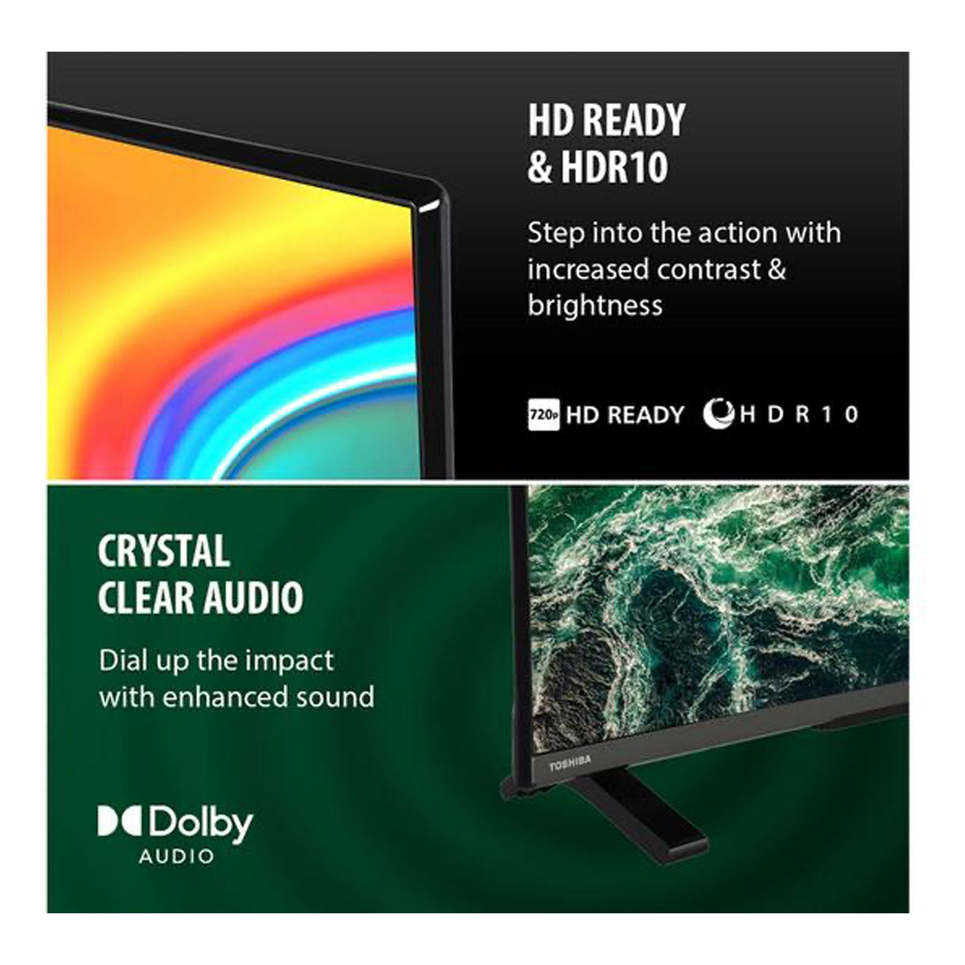 Toshiba Smart Fire TV 32" 32WF2F53DB HD Ready HDR LED With Freeview Play - Image 4