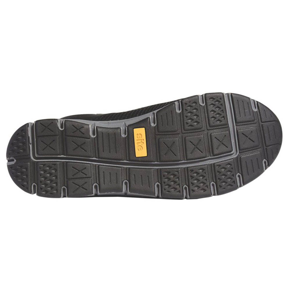 Site Safety Trainers Mens Wide Fit Black Lightweight Boots Steel Toe Size 6 - Image 4