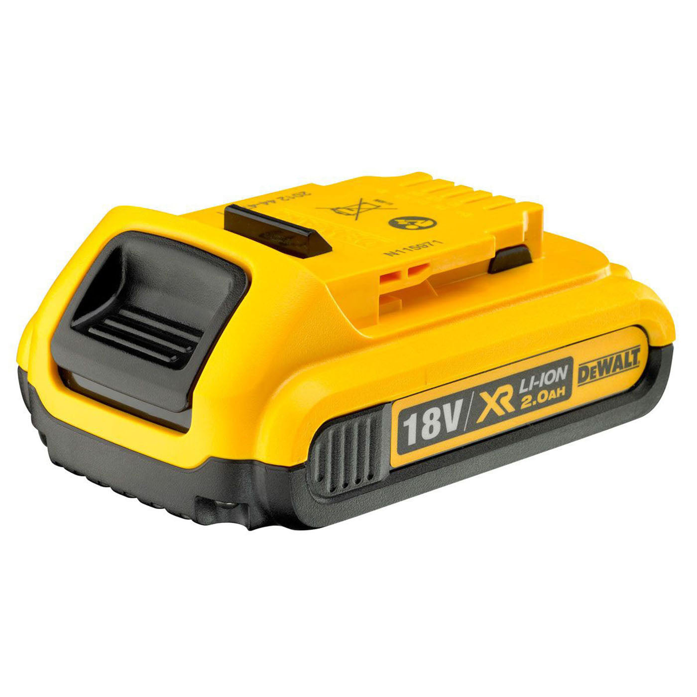 DeWalt Battery 2.0Ah DCB183 LED Charge Indicator 18V Li-Ion XR Lightweight - Image 1