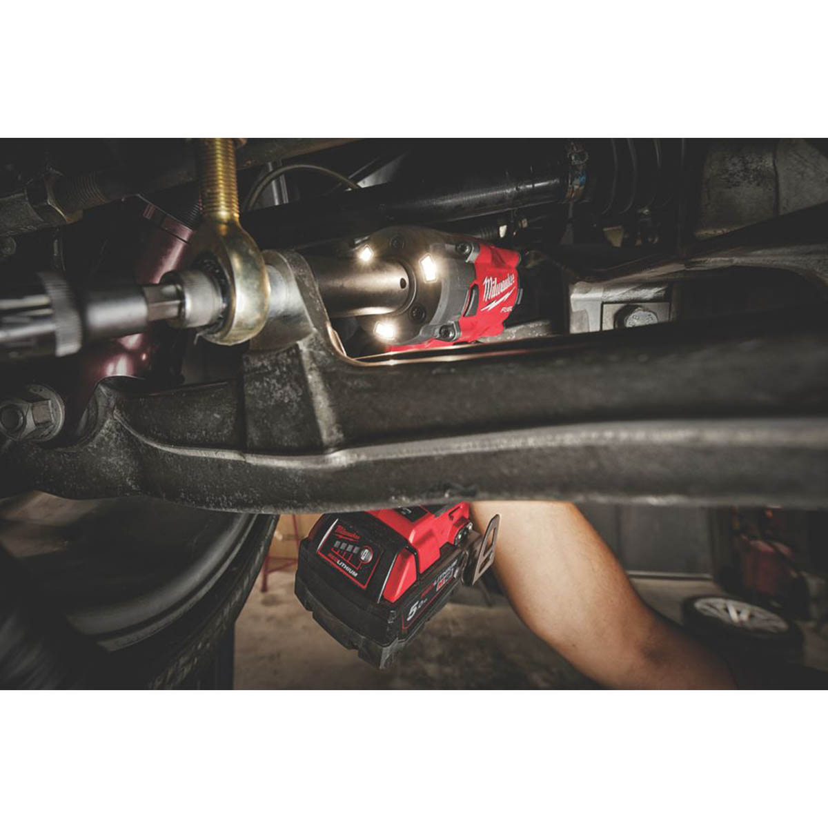 Milwaukee Impact Wrench Cordless M18FIW2F38-502XFUEL Brushless Li-Ion 5.0Ah 18V - Image 4
