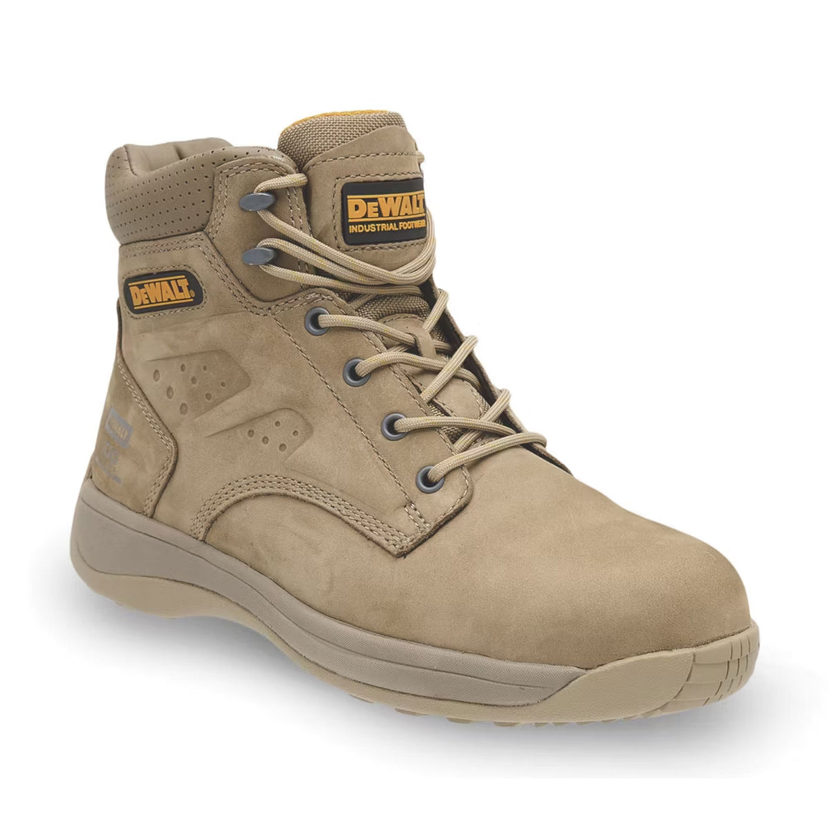 DeWalt Safety Boots 100 Year Bolster Mens Standard Fit Stone Steel Toe Size 14 - Image 1