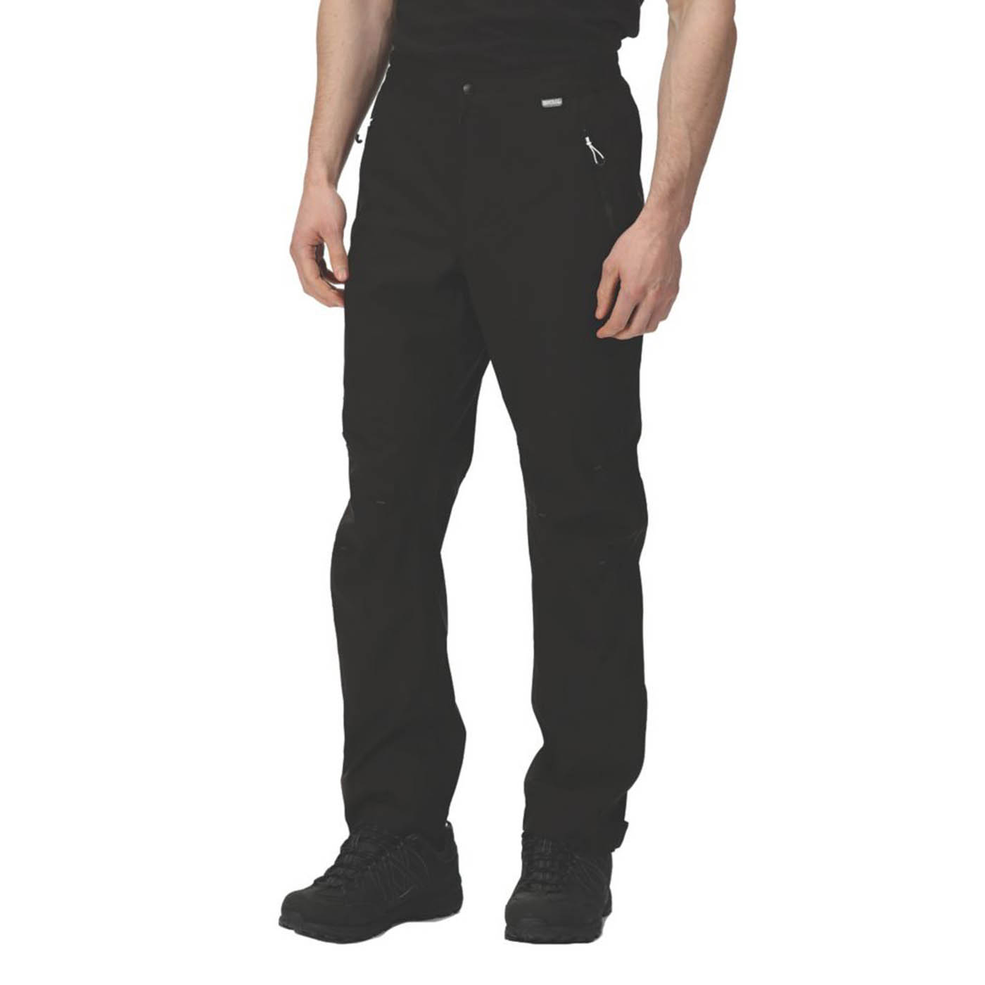 Regatta Work Over Trousers Mens Black Waterproof Breathable 3X Large 43W 32L - Image 3