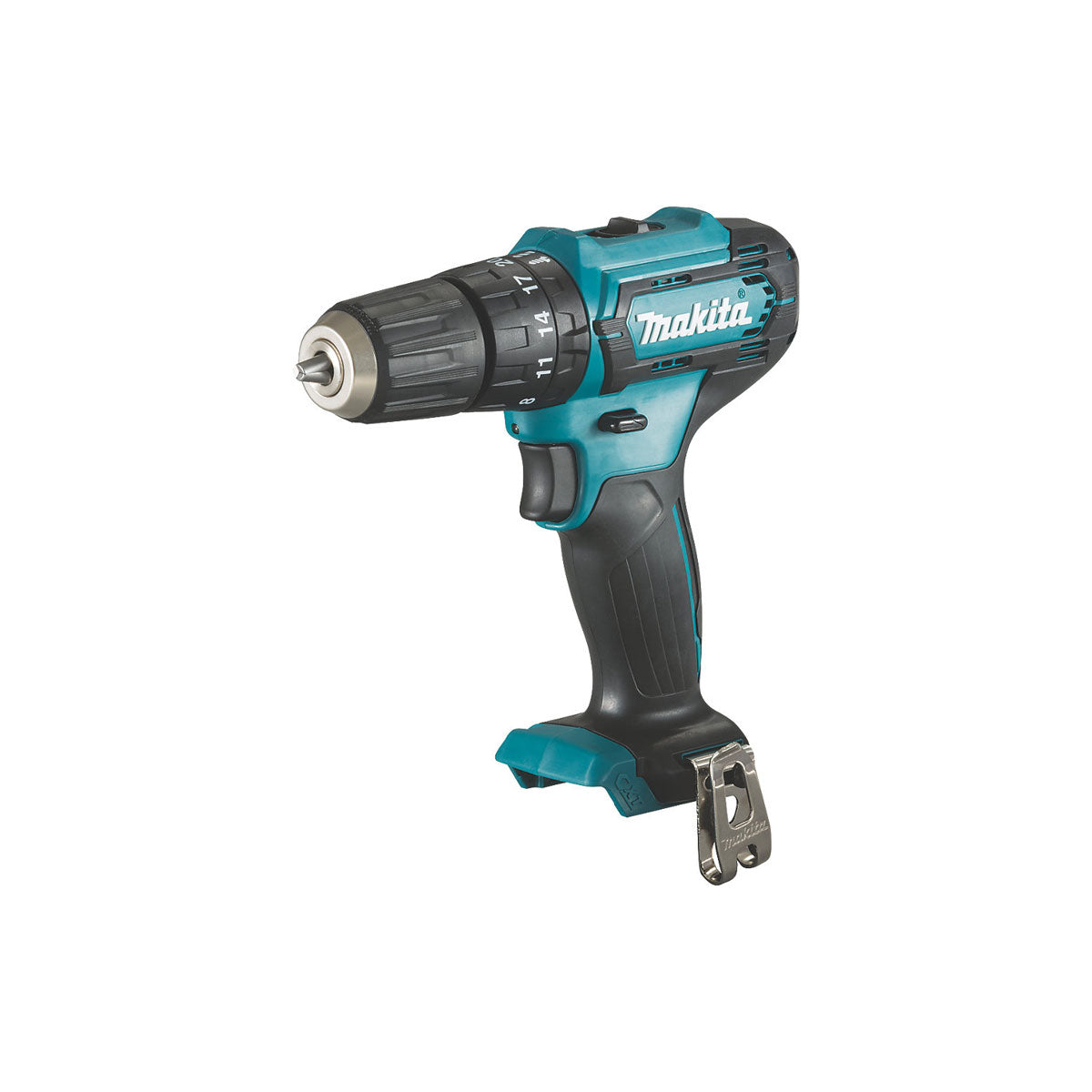 Makita Combi Drill Cordless 12V Li-Ion HP333DZ Soft Grip Compact Body Only - Image 2