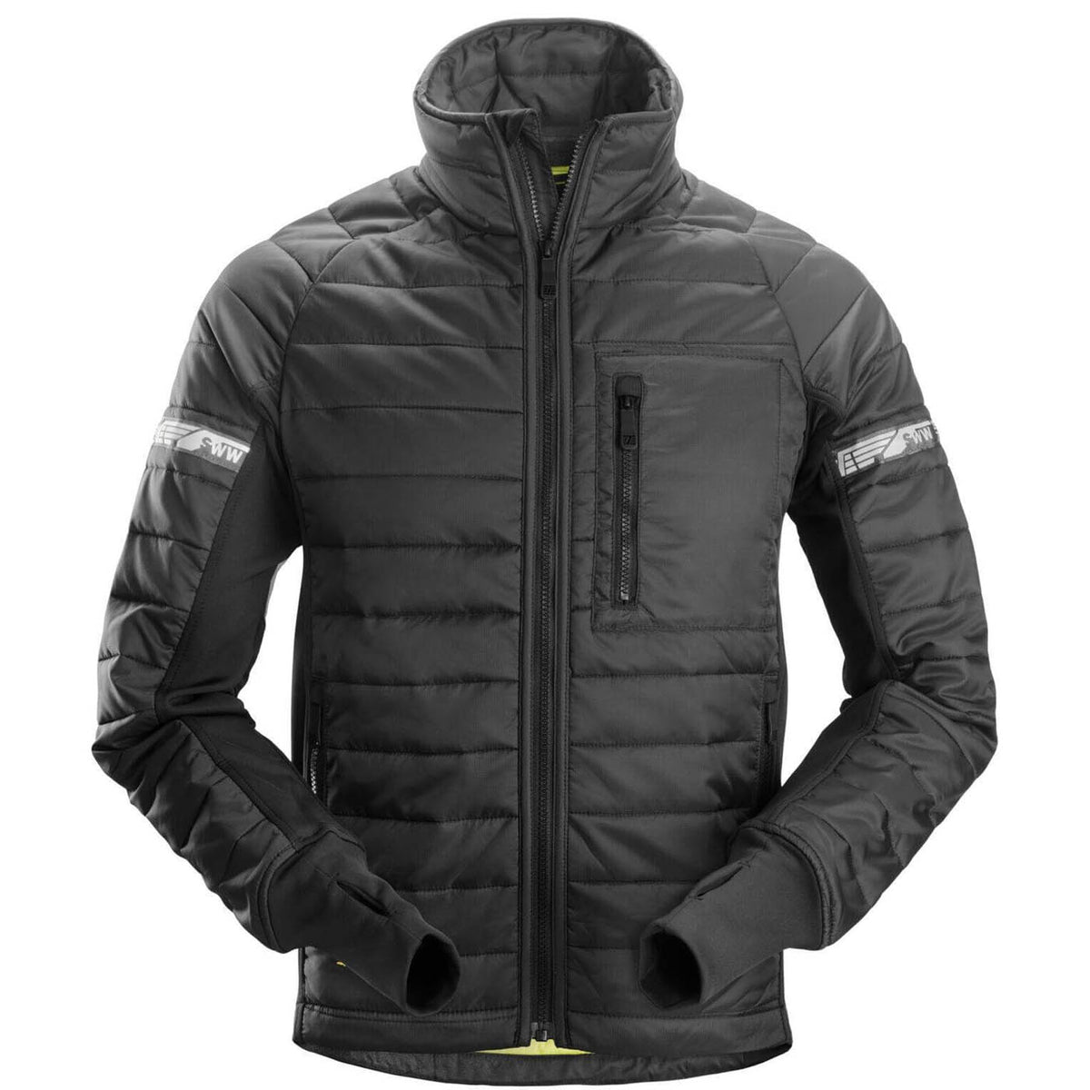 Snickers Insulator Jacket Black 8101 AllroundWork 37.5 Moisture Wicking Size XXL - Image 1